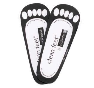 Black Sticky Feet 50 x Pairs