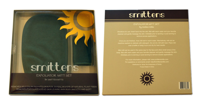 Smittens Exfoliation Mitt Gift Set