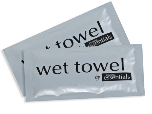Tanning Essentials Folded Wet Towel