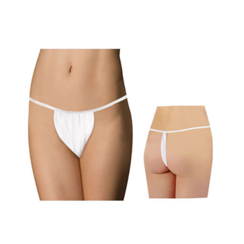 Disposable G-Strings (x 100) White Disposable G-Strings (x 100) White
